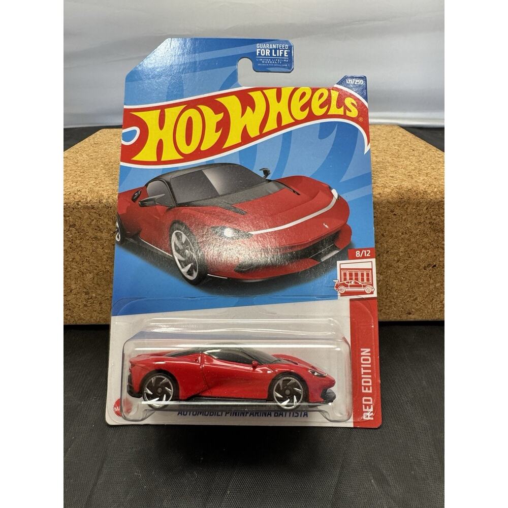 Hot Wheels 2022 Red Edition Automobili Pininfarina Battista Target Excl. 8/12